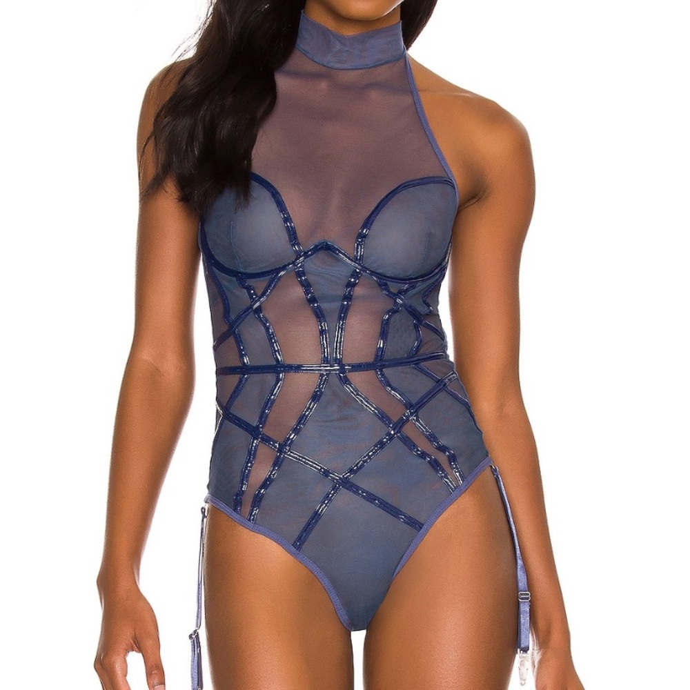 Corsica Bodysuit by Thistle and Spire in Ink
